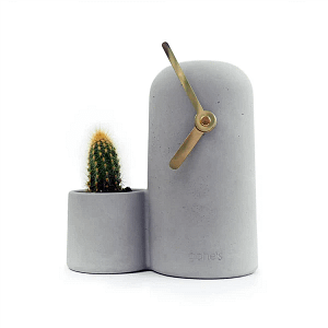 Desk Clock Silo concrete Gone's; House of Otoko