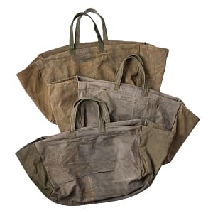 Puebco vintage tent fabric bag large 501338