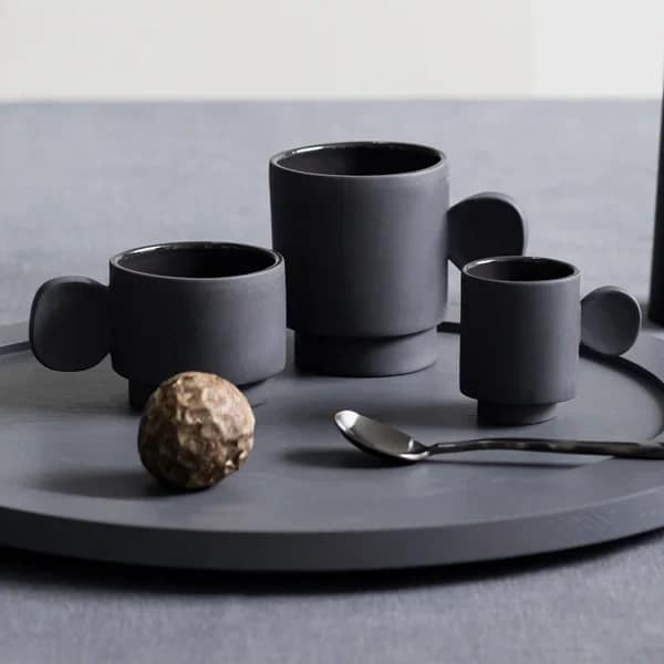 mug grey inner circle by maarten baas; House of Otoko